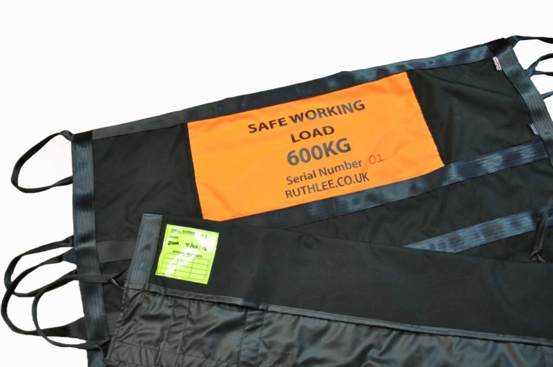 Safety load lifting mat, 600kg capacity, Ruth Lee UK.