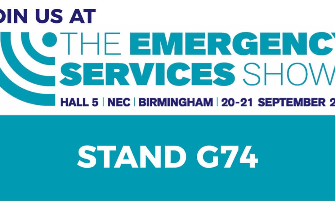 Join us at The Emergency Services Show 20-21st September 2017