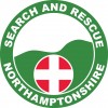 Northamptonshire Search and Rescue logo with mountain design.