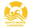 South Worcs Lifesaving logo featuring swimmer and lifebuoy.