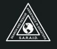 S.A.R.A.I.D. logo with globe and triangle symbol.