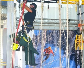 Working at Height training is a focus for Romanian Rope Access experts