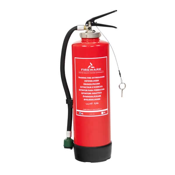 fireware apollo led practice fire extinguisher (6l)